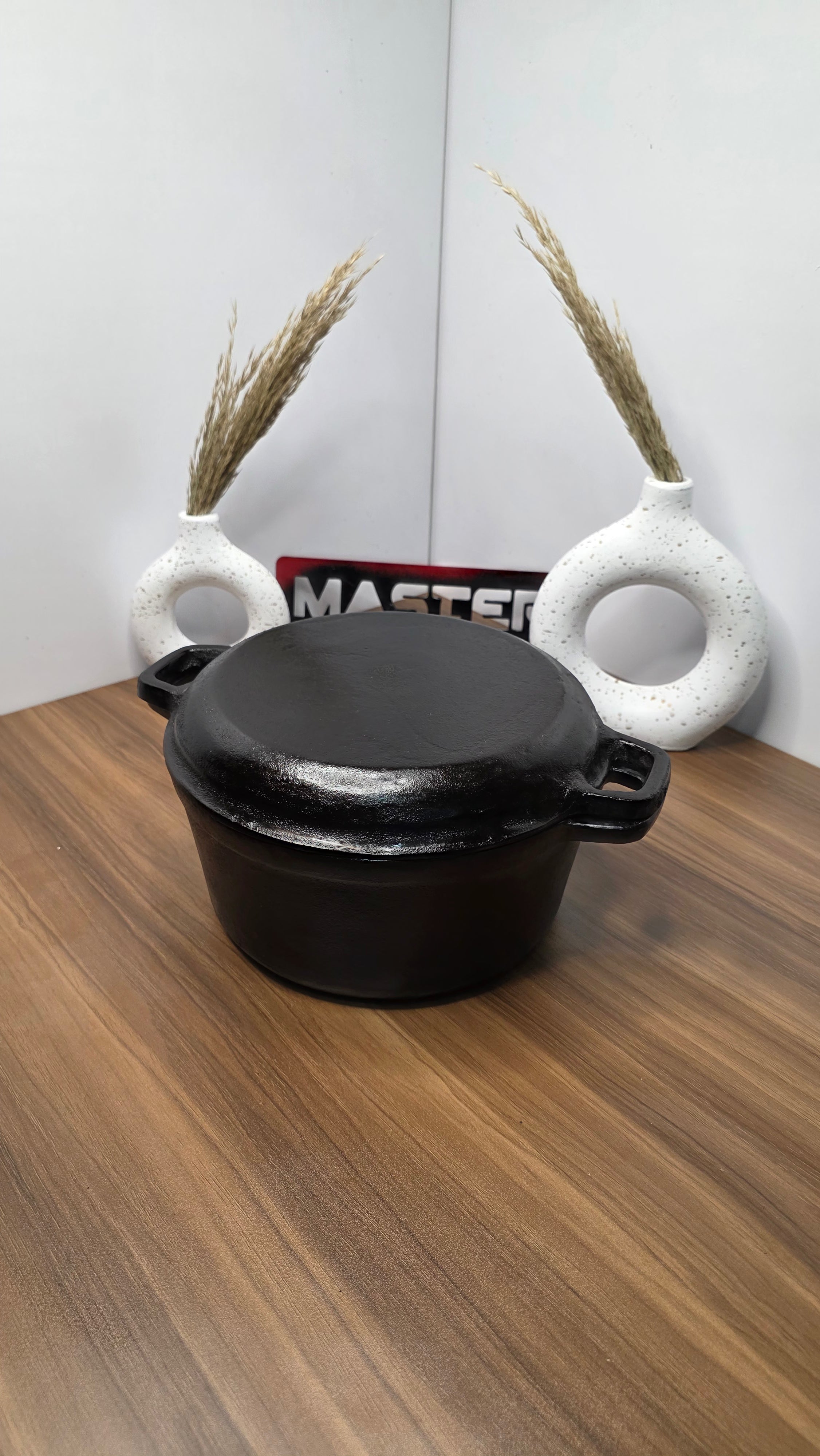 30 cm Cast Iron double Dutch Oven