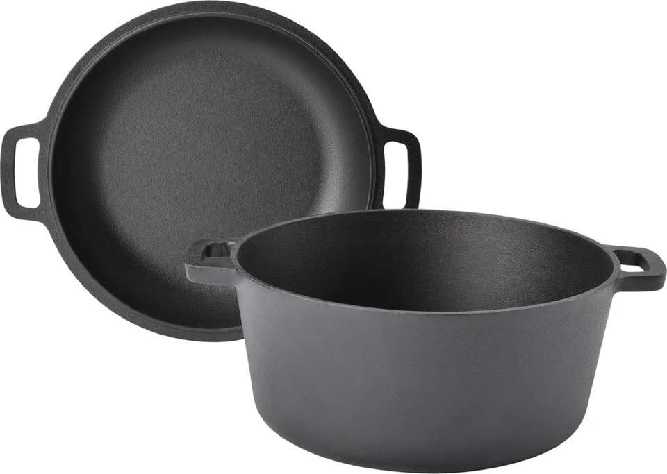30 cm Cast Iron double Dutch Oven