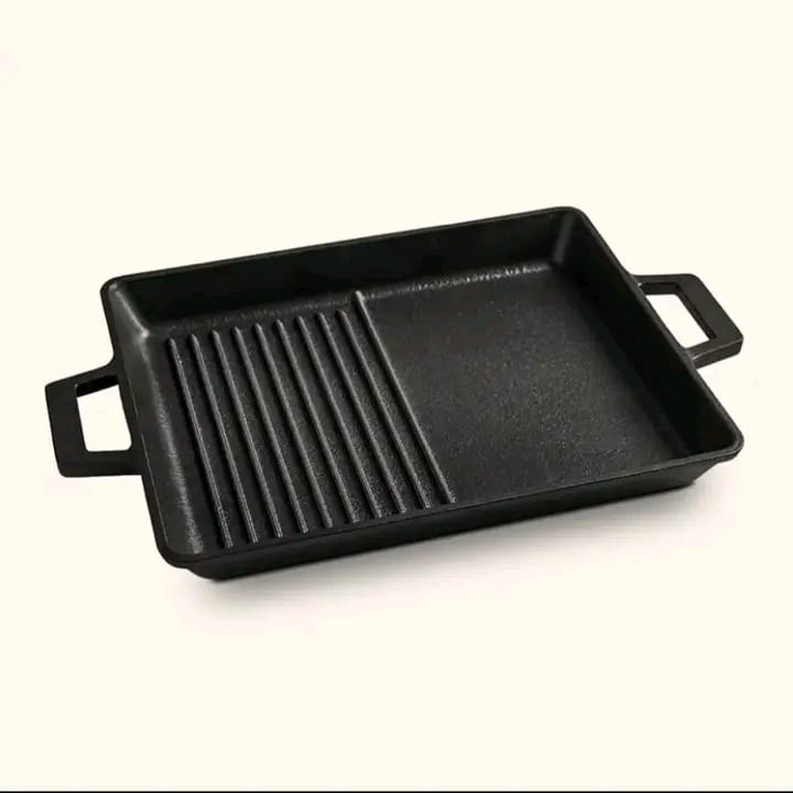 32 cm Cast Iron Deep Grill